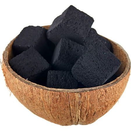Irfaz Coco-Zeal Charcoals 72 Cubes Coals Natural Coconut Shells – Lounge Package, Size_25mm x 25mm x 25mm (1in x 1in x 1in), Black
