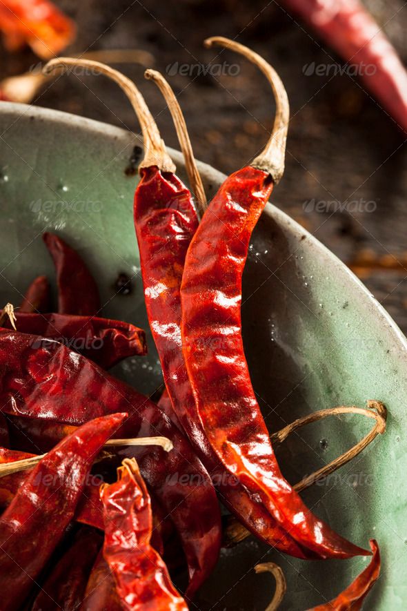 Organic Dried Red Hot Peppers