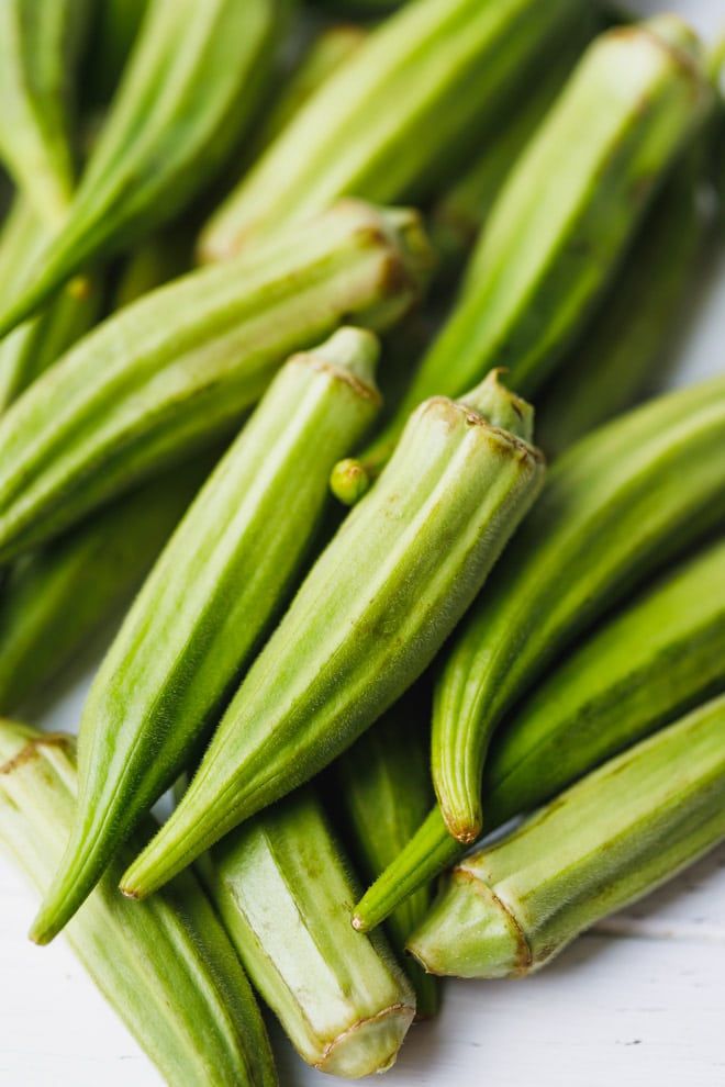 Oven Baked Okra